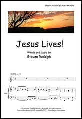 Jesus Lives! Unison choral sheet music cover